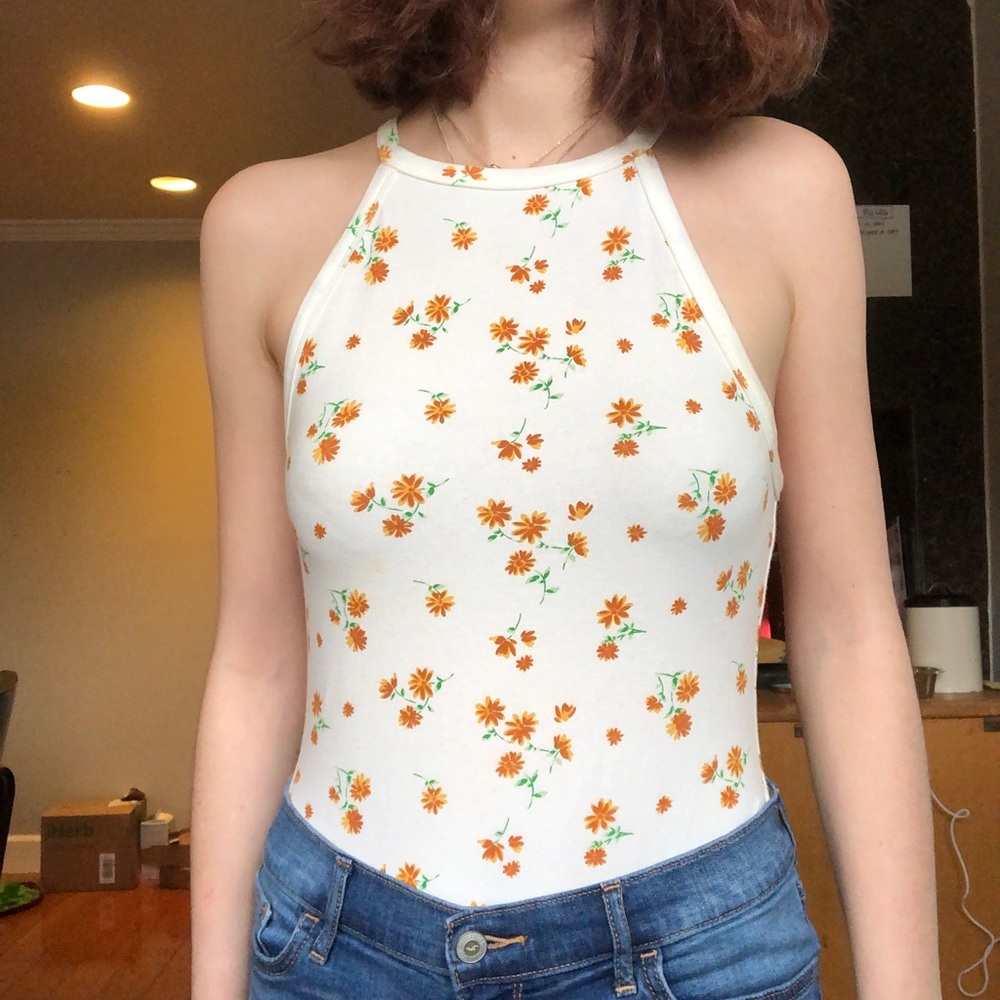 flower bodysuit